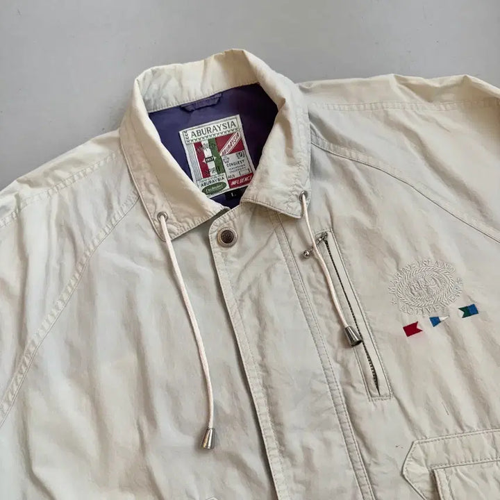 [BUNJANG] Aburaysia 90s Old School Windbreaker Jacket / Aburaysia 제팬 90s 올드스쿨 바람막이 자켓