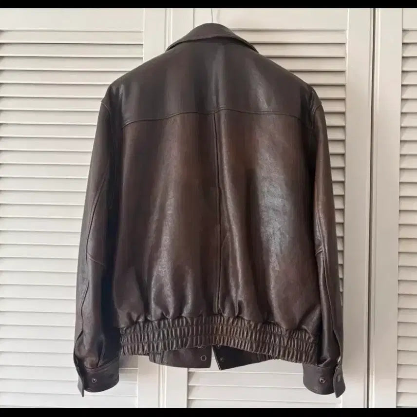 [BUNJANG] Cour A2 Leather Jacket / 쿠어 a2 XL 사이즈 가죽자켓 판매 및 사이즈교환