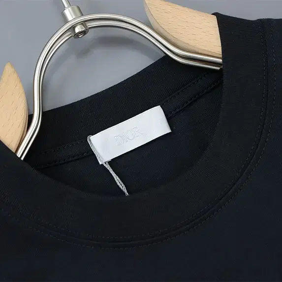 [BUNJANG] Dior Classic Reverse Initial Embroidered Logo Round T-shirt / 클래식 리버스 이니셜 자수로고 라운드 티셔츠