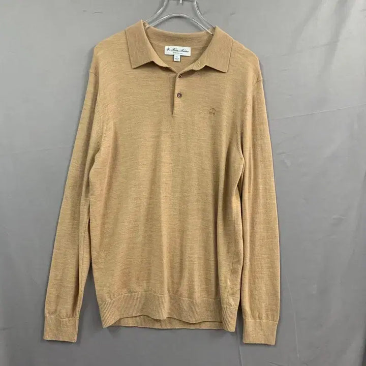 [BUNJANG] Brooks Brothers Wool Knit PK Long Sleeve Polo Shirt / S 브룩스브라더스 울 니트 PK 긴팔 카라티