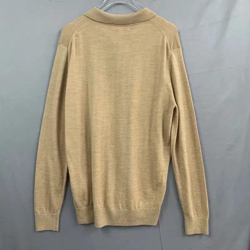 [BUNJANG] Brooks Brothers Wool Knit PK Long Sleeve Polo Shirt / S 브룩스브라더스 울 니트 PK 긴팔 카라티