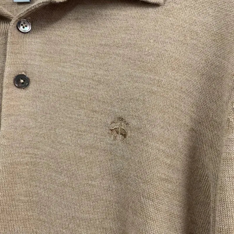 [BUNJANG] Brooks Brothers Wool Knit PK Long Sleeve Polo Shirt / S 브룩스브라더스 울 니트 PK 긴팔 카라티