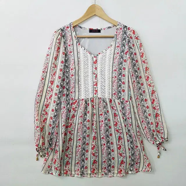 [BUNJANG] VIVAYOU Chiffon Blouse / VIVAYOU 쉬폰 블라우스