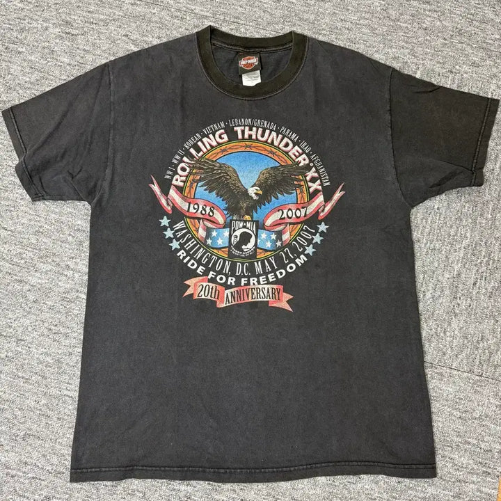 [SOLD OUT] usa made 빈티지 할리데이비슨 반팔