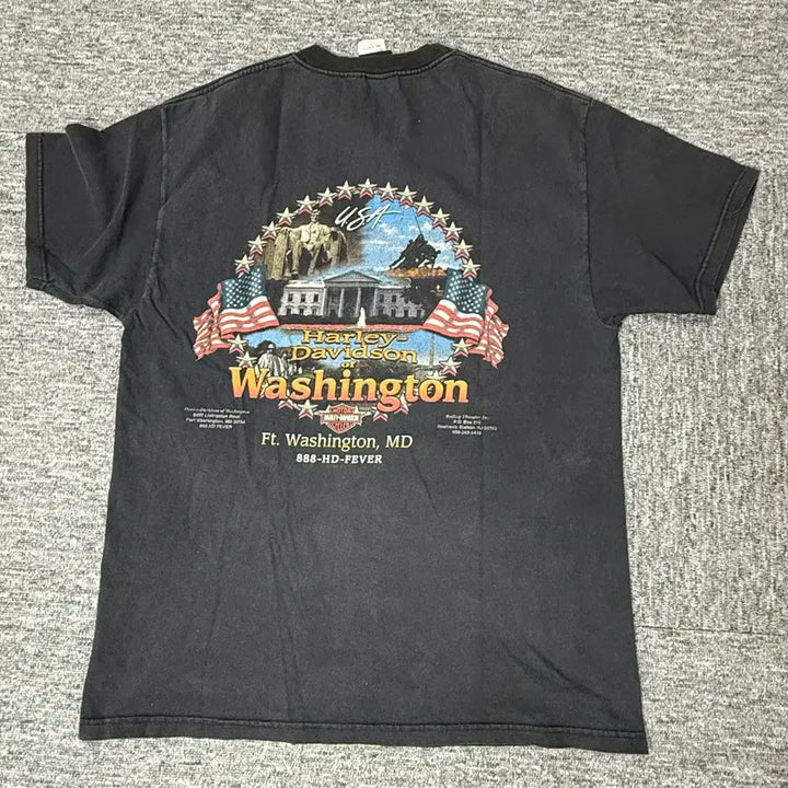 [SOLD OUT] usa made 빈티지 할리데이비슨 반팔