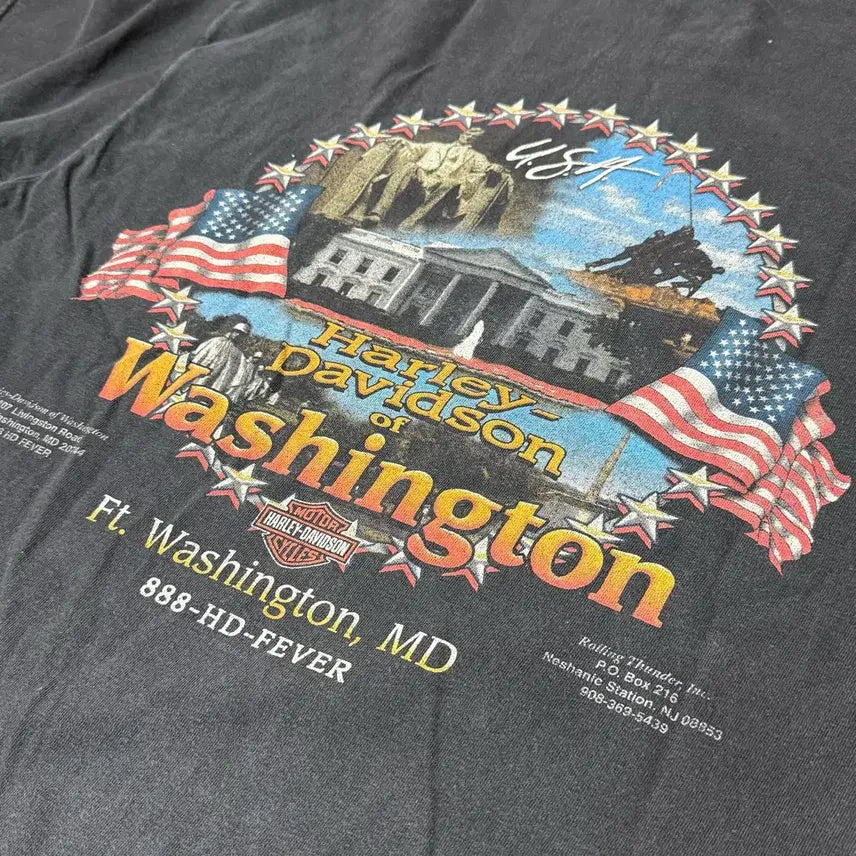 [SOLD OUT] usa made 빈티지 할리데이비슨 반팔
