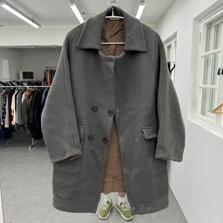 [BUNJANG] Brunello Cucinelli Cashmere Knit Coat / 브루넬로 쿠치넬리 캐시미어 니트 코트