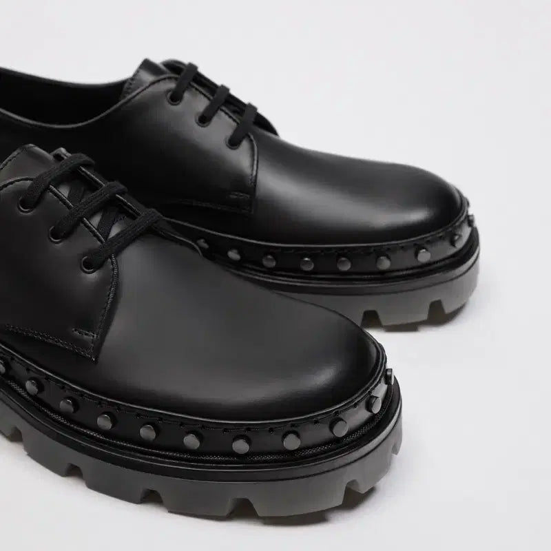 [SOLD OUT] [270] 자라 Zara 스터드 더비슈즈 리미티드에디션 새상품