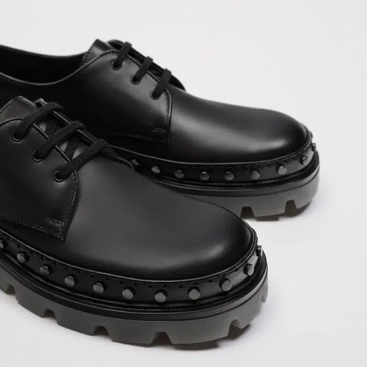 [SOLD OUT] [270] 자라 Zara 스터드 더비슈즈 리미티드에디션 새상품