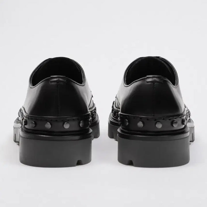 [SOLD OUT] [270] 자라 Zara 스터드 더비슈즈 리미티드에디션 새상품