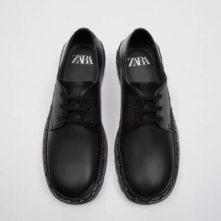 [SOLD OUT] [270] 자라 Zara 스터드 더비슈즈 리미티드에디션 새상품