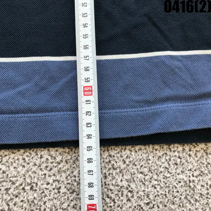 [SOLD OUT] 유니클로 스트라이프 반팔 폴로티 L