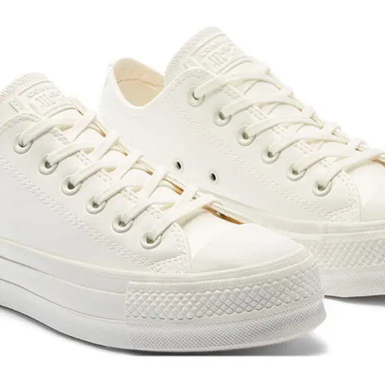[BUNJANG] Converse Chuck Taylor All Star Lift OX White Sneakers / 컨버스 척테일러 올스타 리프트 OX 화이트