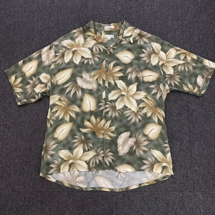 [BUNJANG] Vintage Hawaiian Short Sleeve Shirt / 빈티지 하와이안 반팔 셔츠