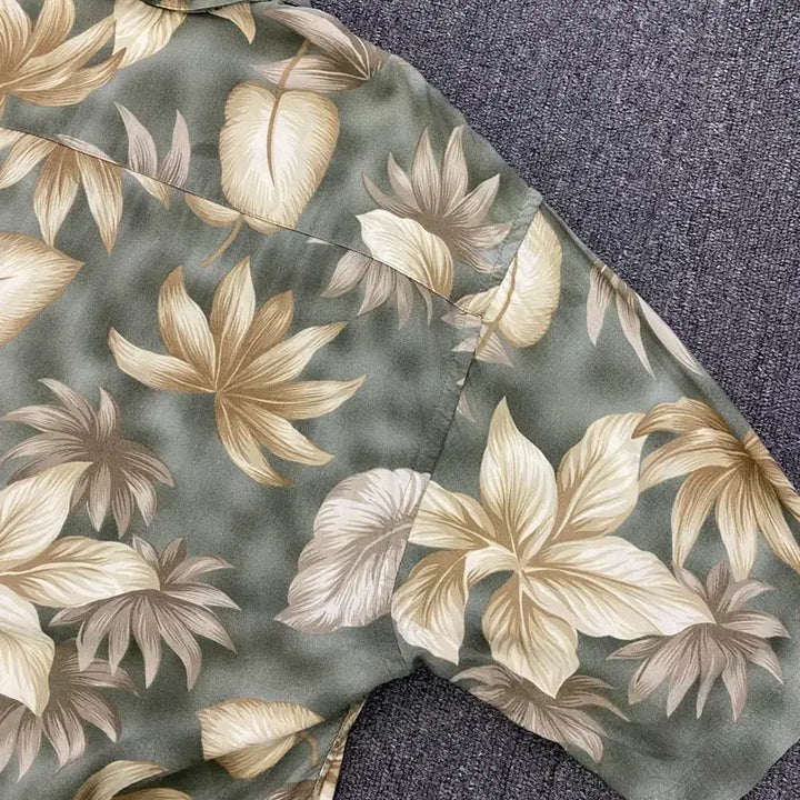 [BUNJANG] Vintage Hawaiian Short Sleeve Shirt / 빈티지 하와이안 반팔 셔츠