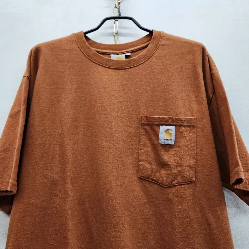 [SOLD OUT] 칼하트 로고 원포켓 반팔티 XL(XL)
