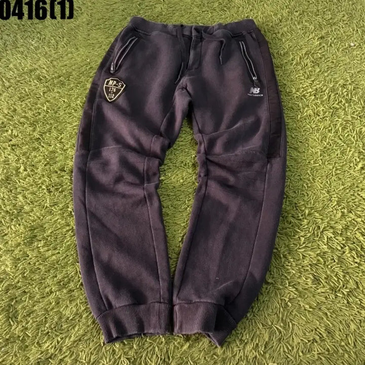 [BUNJANG] New Balance Black Training Pants / 뉴발란스 블랙 트레이닝 바지
