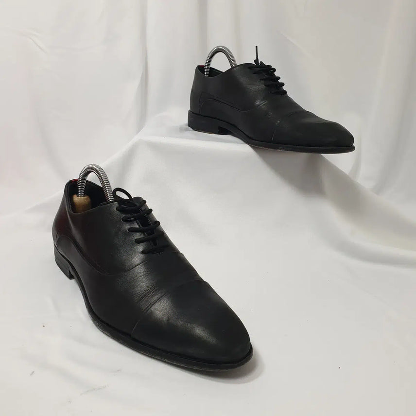 [BUNJANG] Hugo Boss Classic Straight Tip Loafers / 두하빈티지 6.5/255 휴고 보스 클래식 스트레이트 팁 로퍼