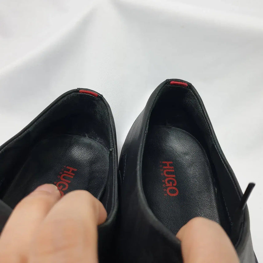 [BUNJANG] Hugo Boss Classic Straight Tip Loafers / 두하빈티지 6.5/255 휴고 보스 클래식 스트레이트 팁 로퍼