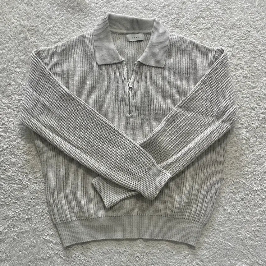 [SOLD OUT] 반집업 니트 이사정리