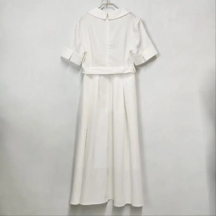 [BUNJANG] MIXXO Belted Shirt Long Dress / MIXXO 벨티드 셔츠 롱 원피스 M