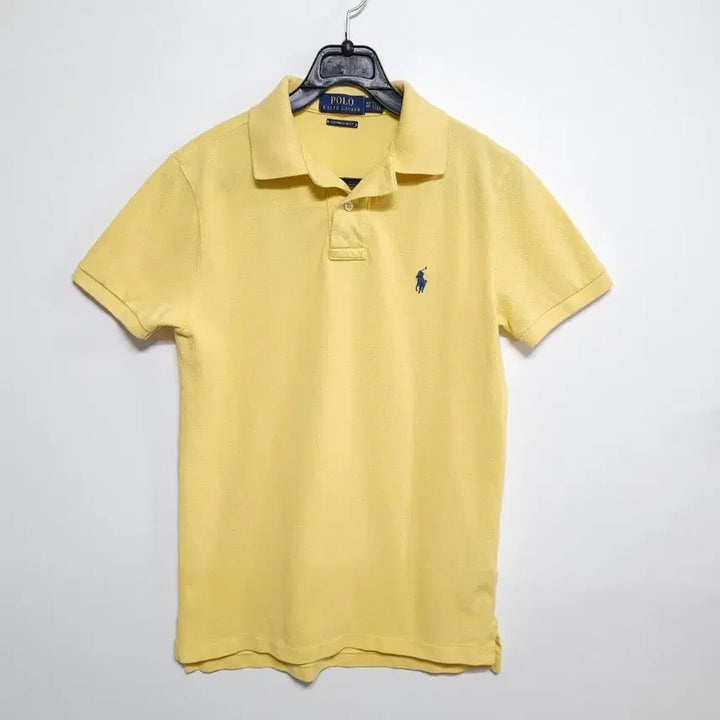 [BUNJANG] Polo Ralph Lauren PK Short Sleeve Polo Shirt / 폴로 랄프로렌 PK 반팔 카라티 옐로우 44~55 슬림핏