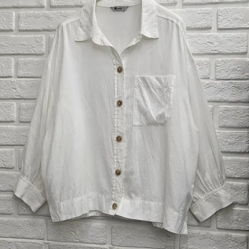 [SOLD OUT] A4271   흰색 셔츠형 쟈켓  (JASON WU)