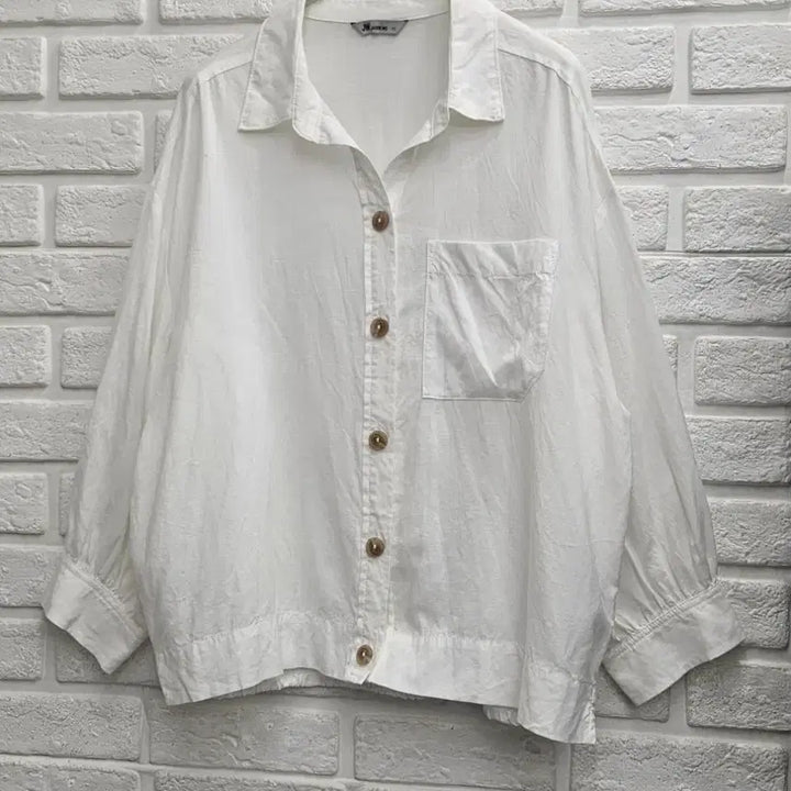 [SOLD OUT] A4271   흰색 셔츠형 쟈켓  (JASON WU)