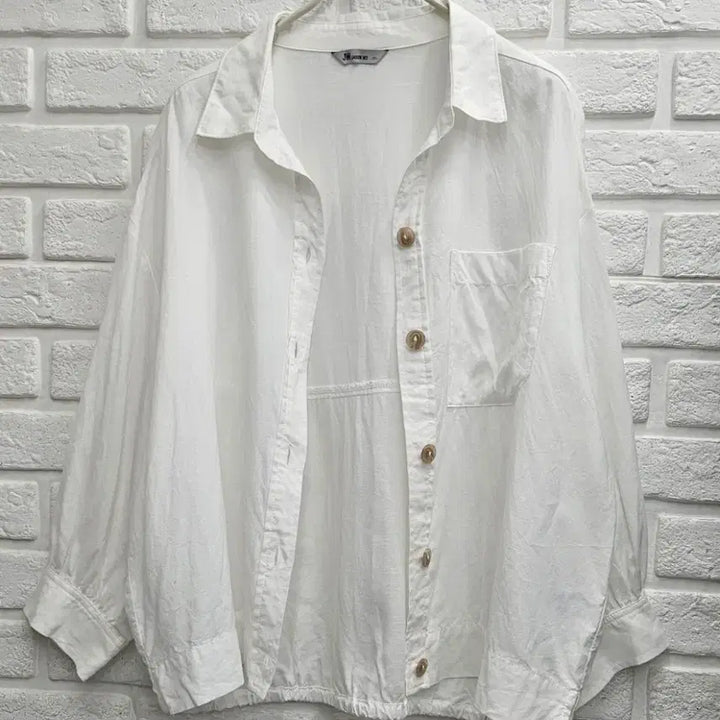[SOLD OUT] A4271   흰색 셔츠형 쟈켓  (JASON WU)
