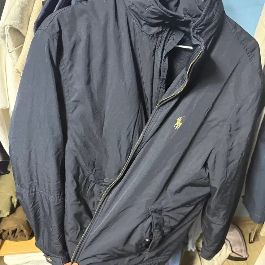 [BUNJANG] Polo Fleece Perry Jacket L / 폴로 기모 페리자켓 L