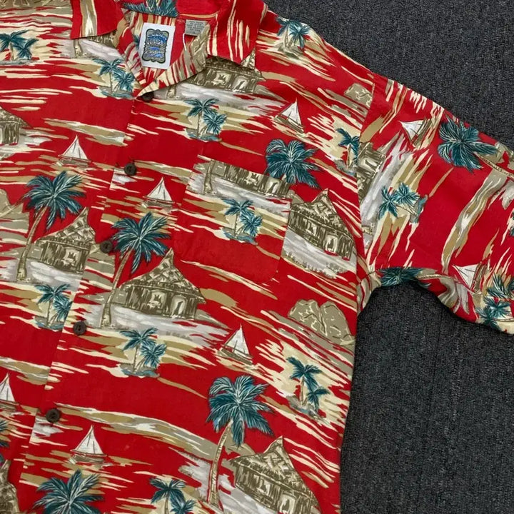 [BUNJANG] Vintage Hawaiian Short Sleeve Shirt / 빈티지 하와이안 반팔 셔츠
