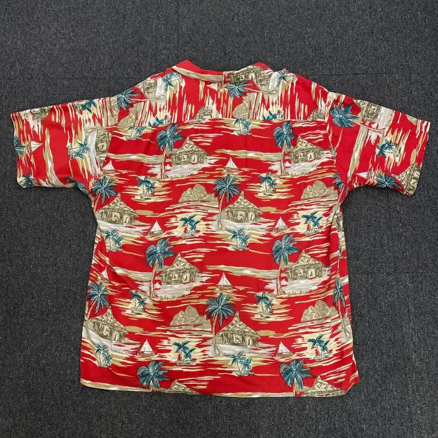 [BUNJANG] Vintage Hawaiian Short Sleeve Shirt / 빈티지 하와이안 반팔 셔츠