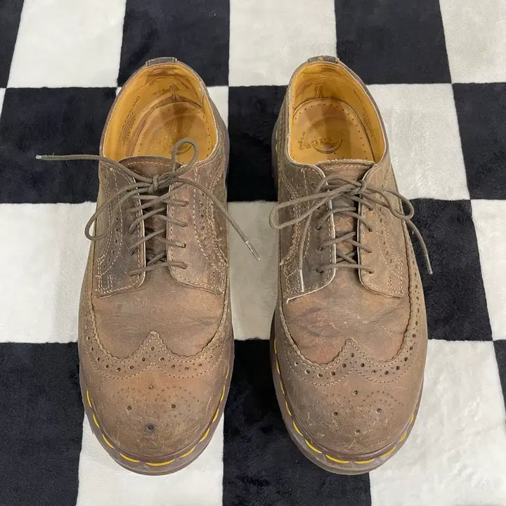 [BUNJANG] Dr. Martens 3989 Brown Wingtip Shoes (Size 6) / 닥터마틴 3989 브라운 윙팁 슈즈 (6)