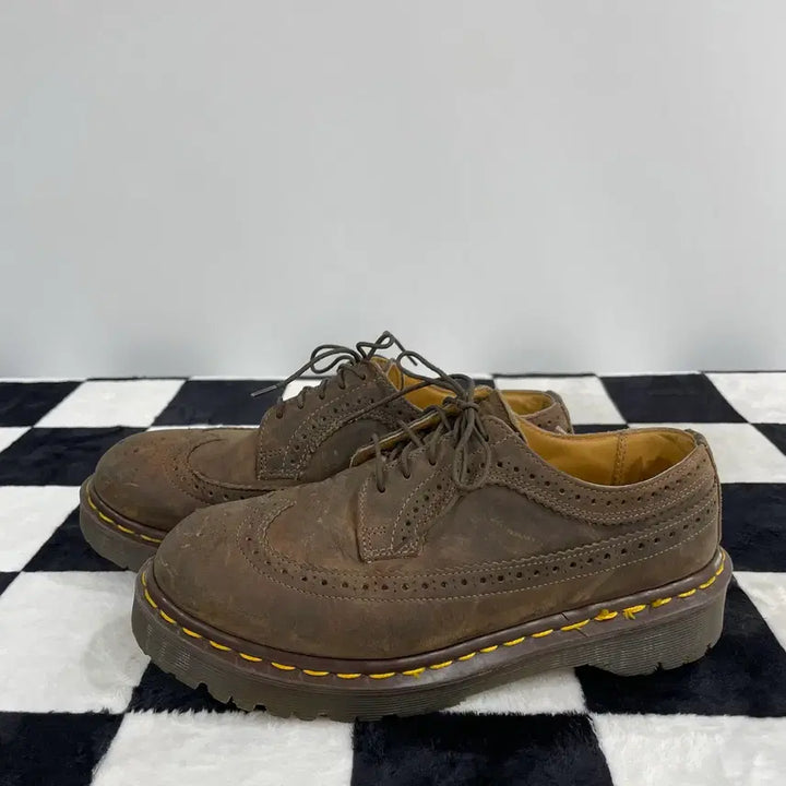 [BUNJANG] Dr. Martens 3989 Brown Wingtip Shoes (Size 6) / 닥터마틴 3989 브라운 윙팁 슈즈 (6)