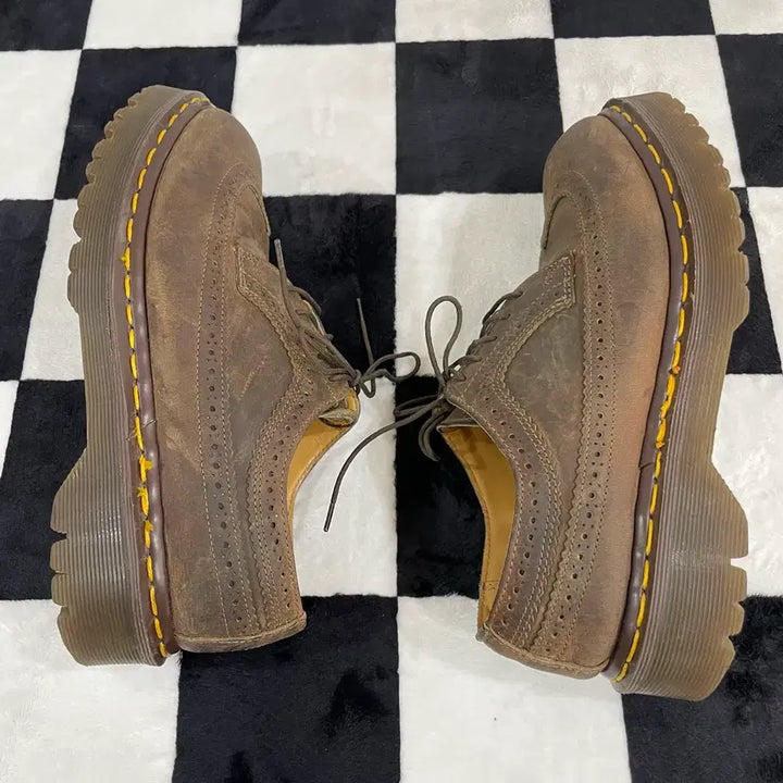 [BUNJANG] Dr. Martens 3989 Brown Wingtip Shoes (Size 6) / 닥터마틴 3989 브라운 윙팁 슈즈 (6)