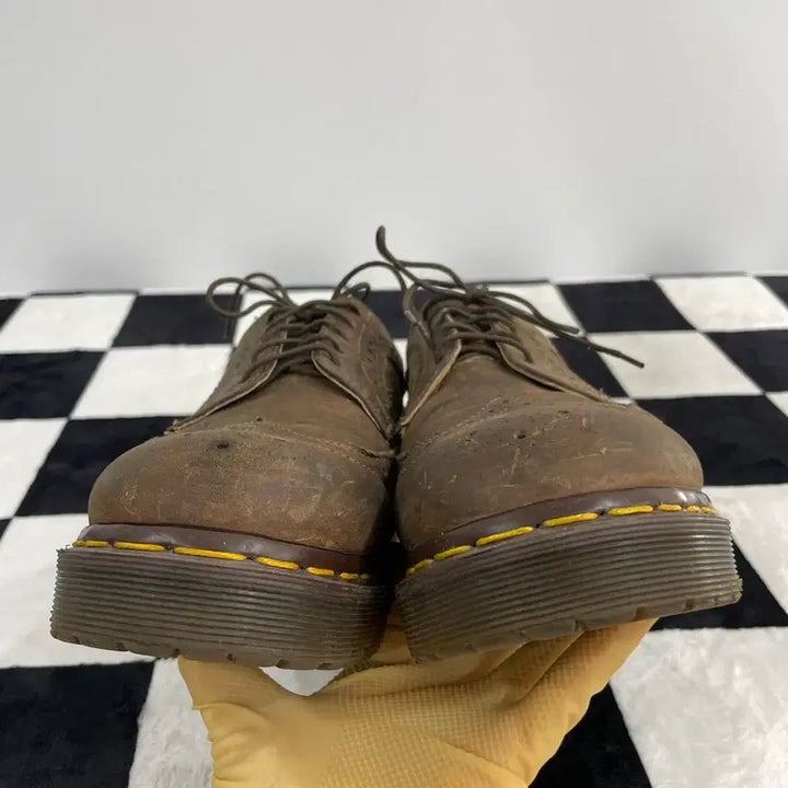 [BUNJANG] Dr. Martens 3989 Brown Wingtip Shoes (Size 6) / 닥터마틴 3989 브라운 윙팁 슈즈 (6)