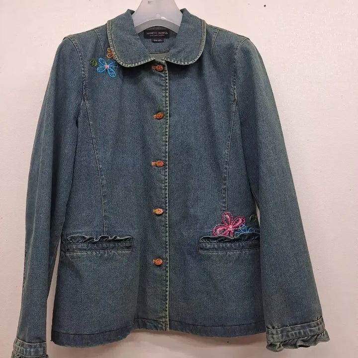 [BUNJANG] WHITE HORSE Denim Jacket (Size 77) / WHITE HORSE데님자켓77