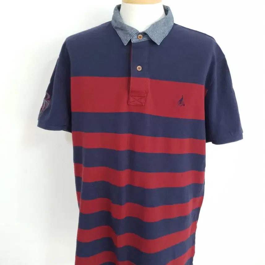 [SOLD OUT] 빈폴 남성 카라 반팔 티셔츠 110