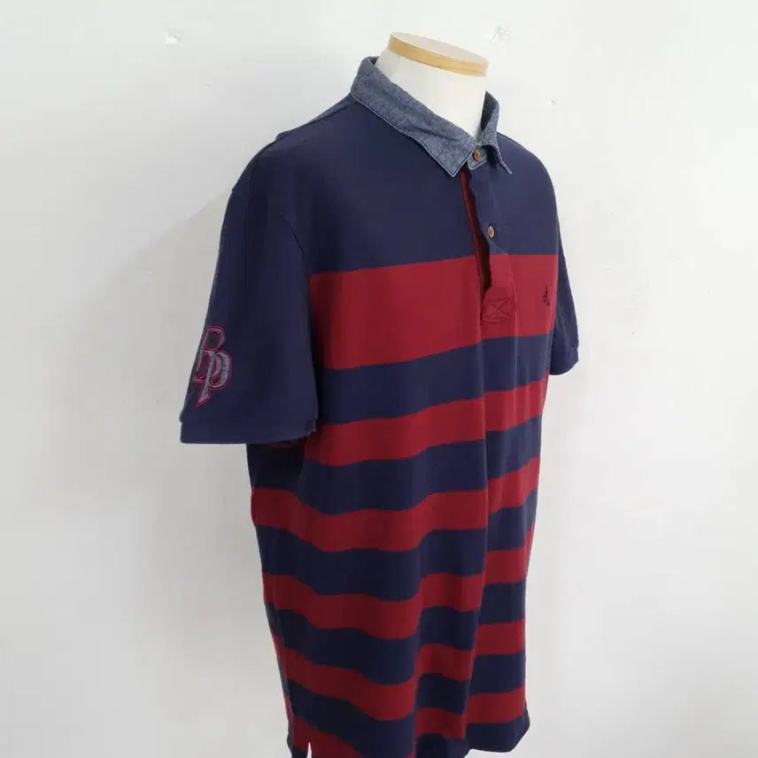 [SOLD OUT] 빈폴 남성 카라 반팔 티셔츠 110
