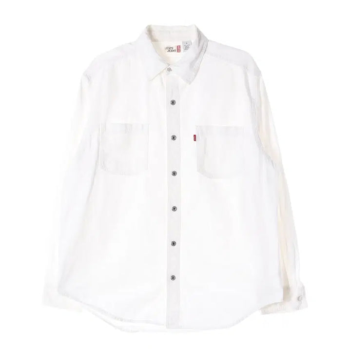 [SOLD OUT] 리바이스 데님 셔츠 화이트 L