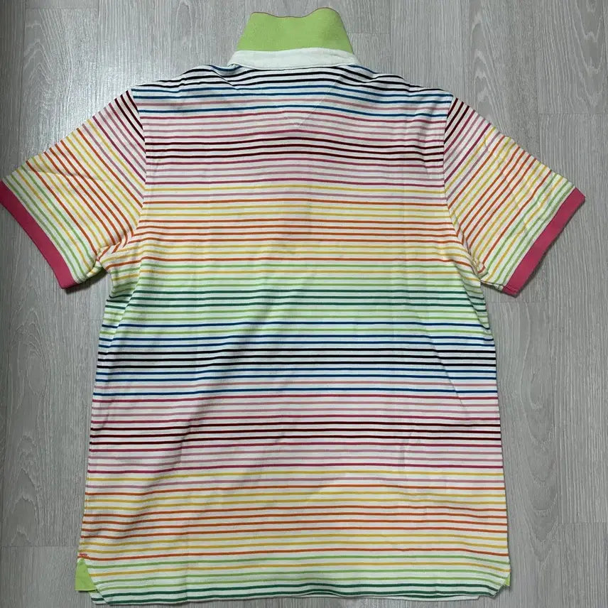 [BUNJANG] Tommy Hilfiger Striped PK T-shirt / 최종 가격) 타미힐피거 스트라이프 반팔 pk 티셔츠