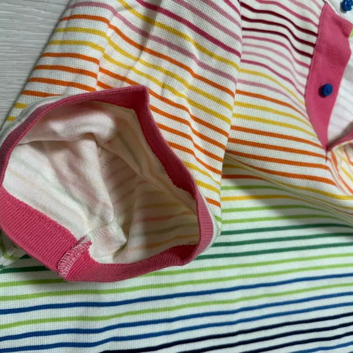 [BUNJANG] Tommy Hilfiger Striped PK T-shirt / 최종 가격) 타미힐피거 스트라이프 반팔 pk 티셔츠