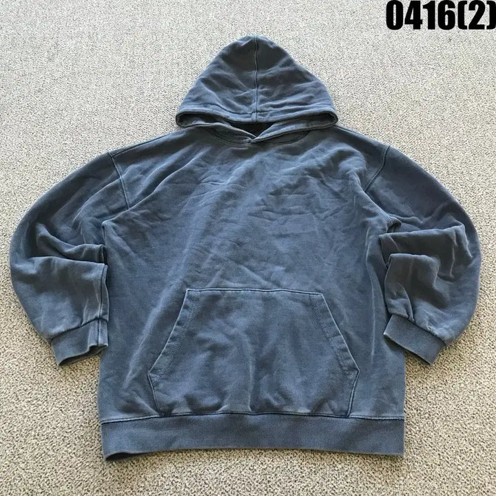 [BUNJANG] Vintage Blue Hoodie M / 빈티지 블루 후드티 m