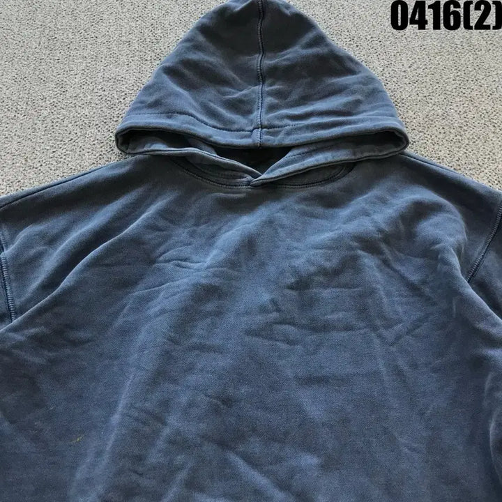 [BUNJANG] Vintage Blue Hoodie M / 빈티지 블루 후드티 m