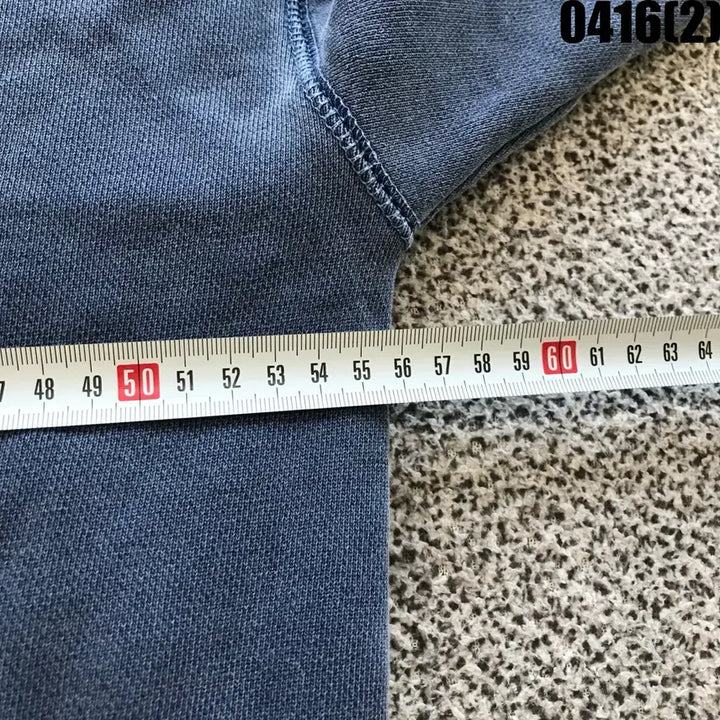 [BUNJANG] Vintage Blue Hoodie M / 빈티지 블루 후드티 m