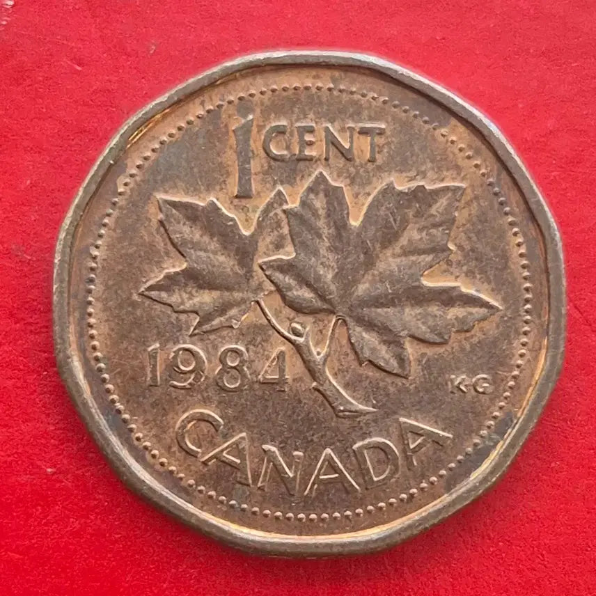 [BUNJANG] 1984 Canadian 1 Cent Coin / 1984 캐나다 1센트 동전 M1660