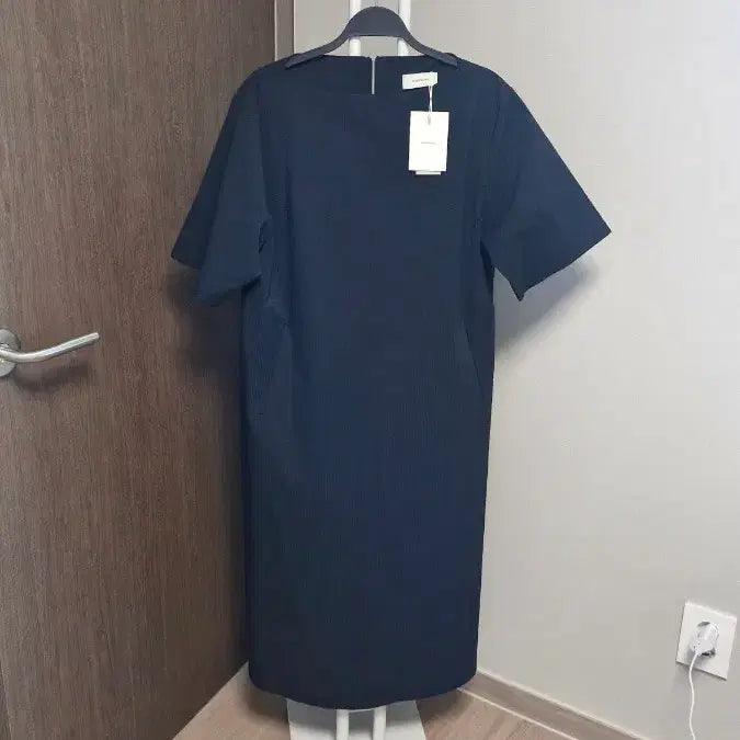 [BUNJANG] MOONDAL Black Cotton Spandex Long Dress / [새제품] 문달 MOONDAL(프리) 블랙면스판롱원피스