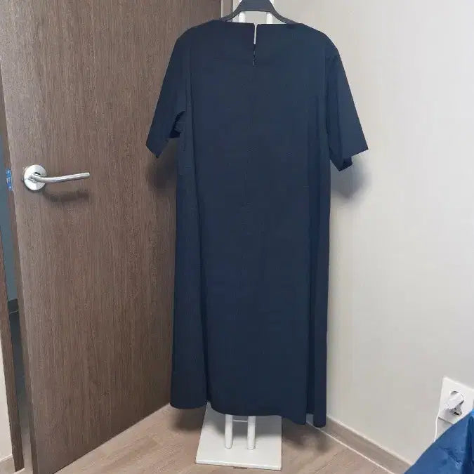 [BUNJANG] MOONDAL Black Cotton Spandex Long Dress / [새제품] 문달 MOONDAL(프리) 블랙면스판롱원피스