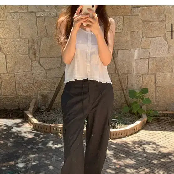 [SOLD OUT] 뮤렛 위버 카고 팬츠 차콜