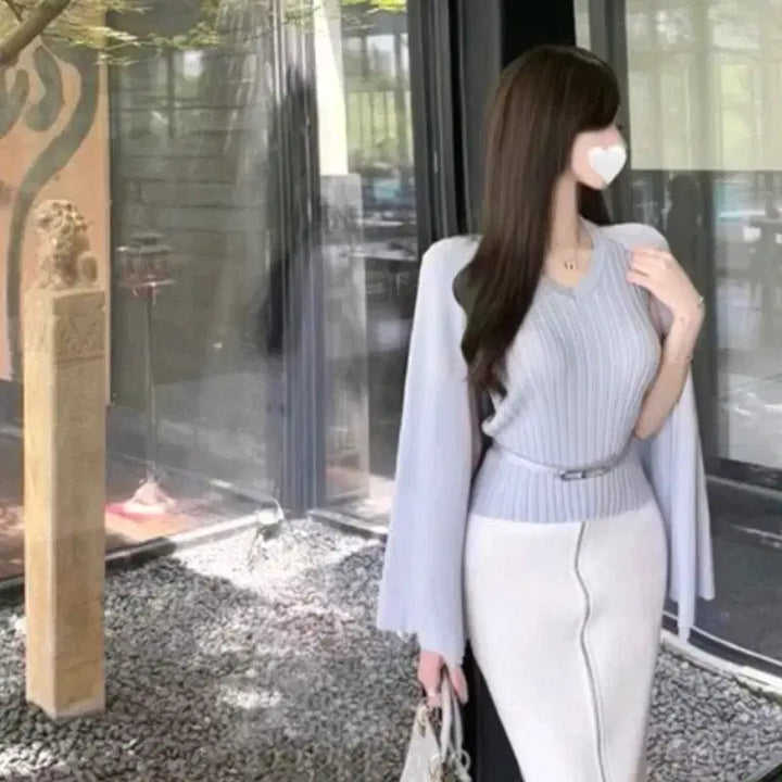 [SOLD OUT] 수입의류 벨트케이프티